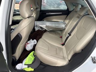 2015 Ford Fusion Hybrid Titanium - Interior Rear Seat Image